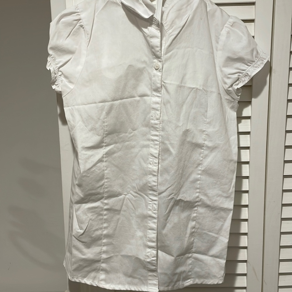 T-shirt for 7-8 year olds, white  color, girls